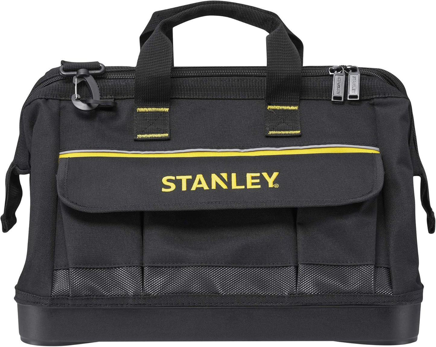 Werkzeugtasche mit robustem Kunststoffboden, 1 Gelb,schwarz