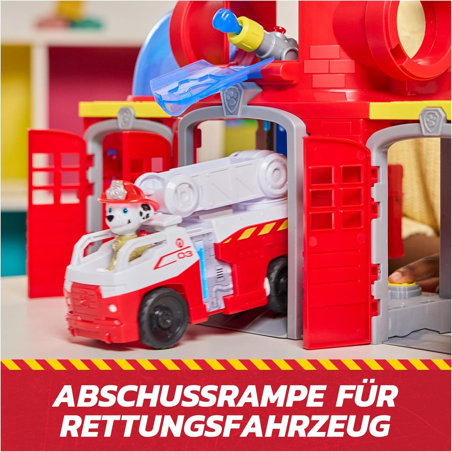 Feuerwehr-Station mit Licht- und Soundeffekten