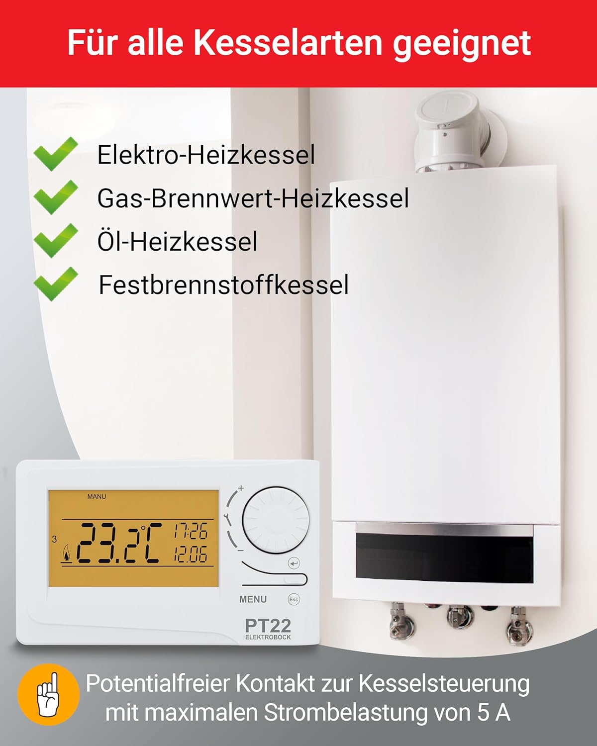 Wandthermostat PT22