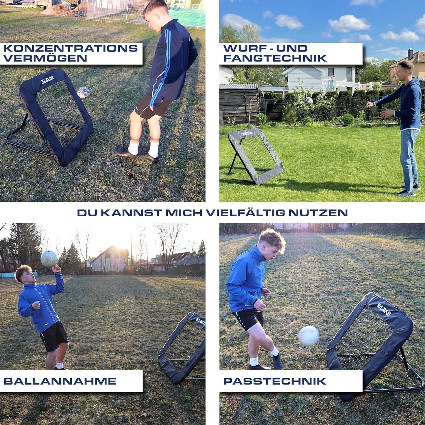 Rebounder Für Fussball, 100x100cm
