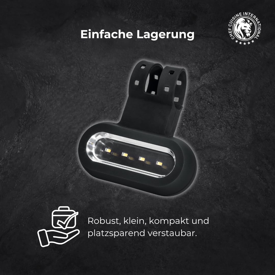 LED Grillbeleuchtung mit drei Helligkeitsstufen