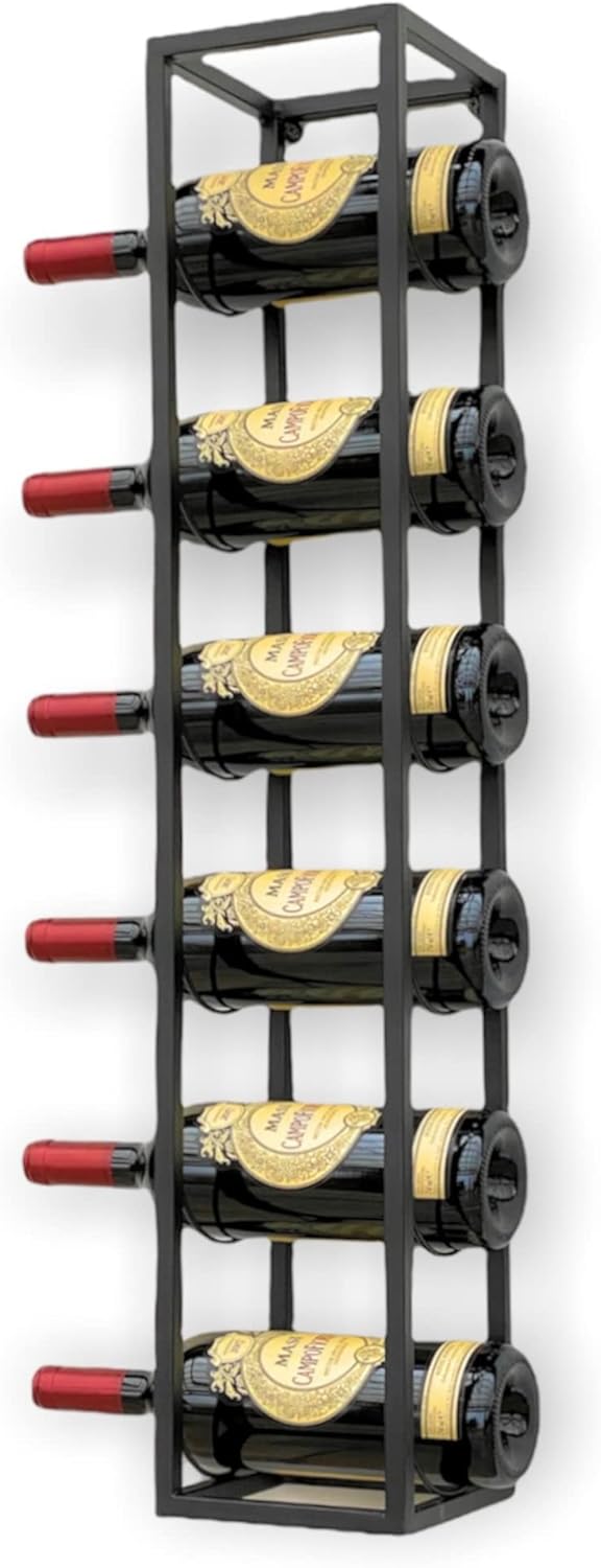 Weinregal für die Wandmontage