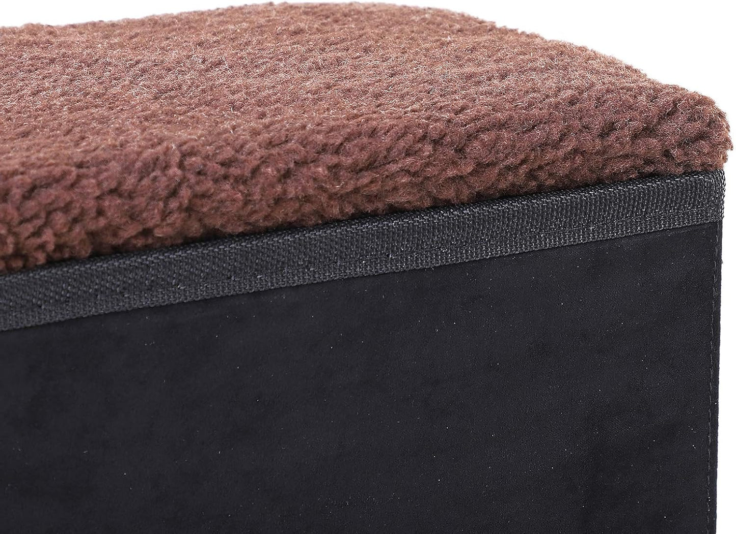 Faltbare Haustiertreppe mit Stauraum, Schwarz