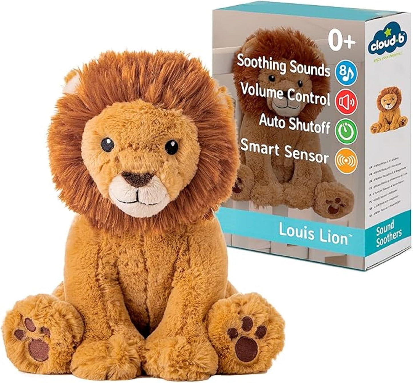 Kuscheltier mit Musik Lion Louis, Louis Lion