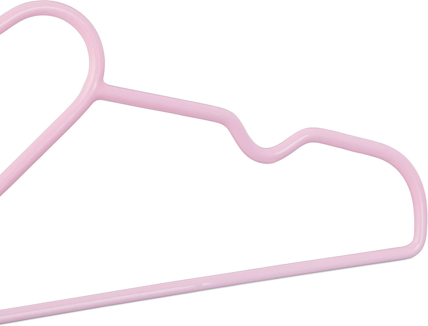 20-teiliges Kinderkleiderbügel-Set mit Herz-Motiv, 1 Herz 20er Pack