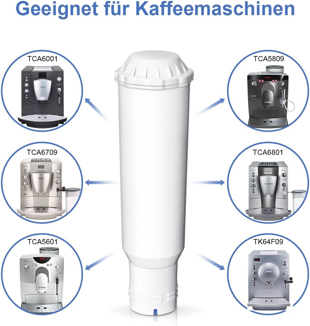 12er-Set Wasserfilterpatronen für Kaffeemaschinen, 12 Stück