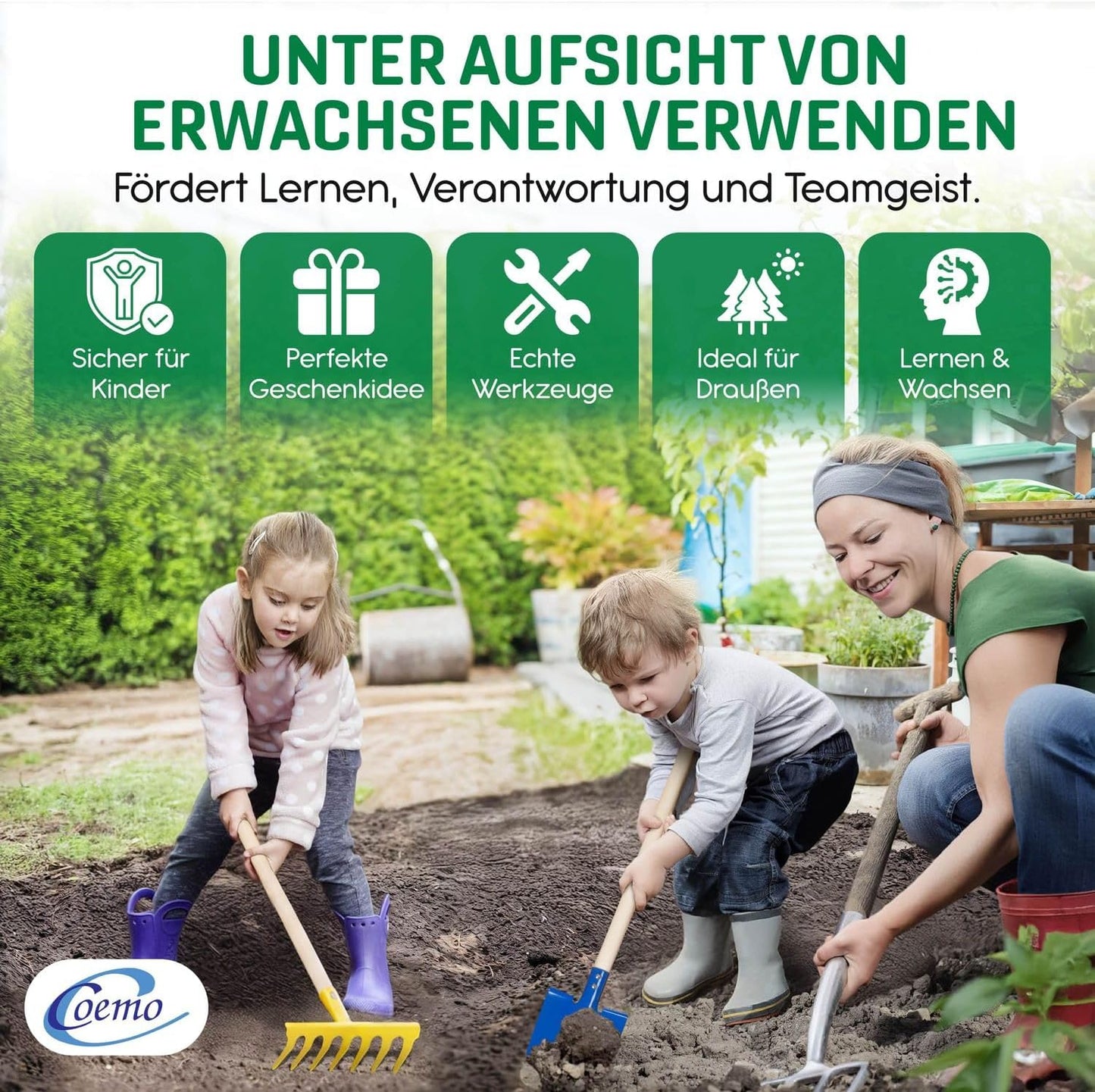 Kinder-Gartenset ab 3 Jahren
