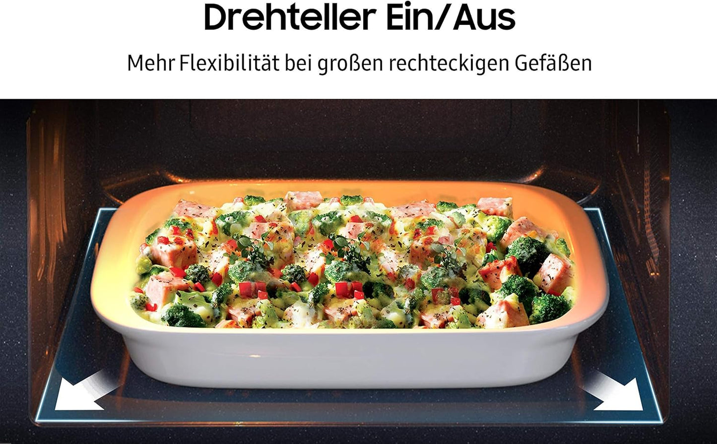 Mikrowelle mit QuickDefrost, Silber