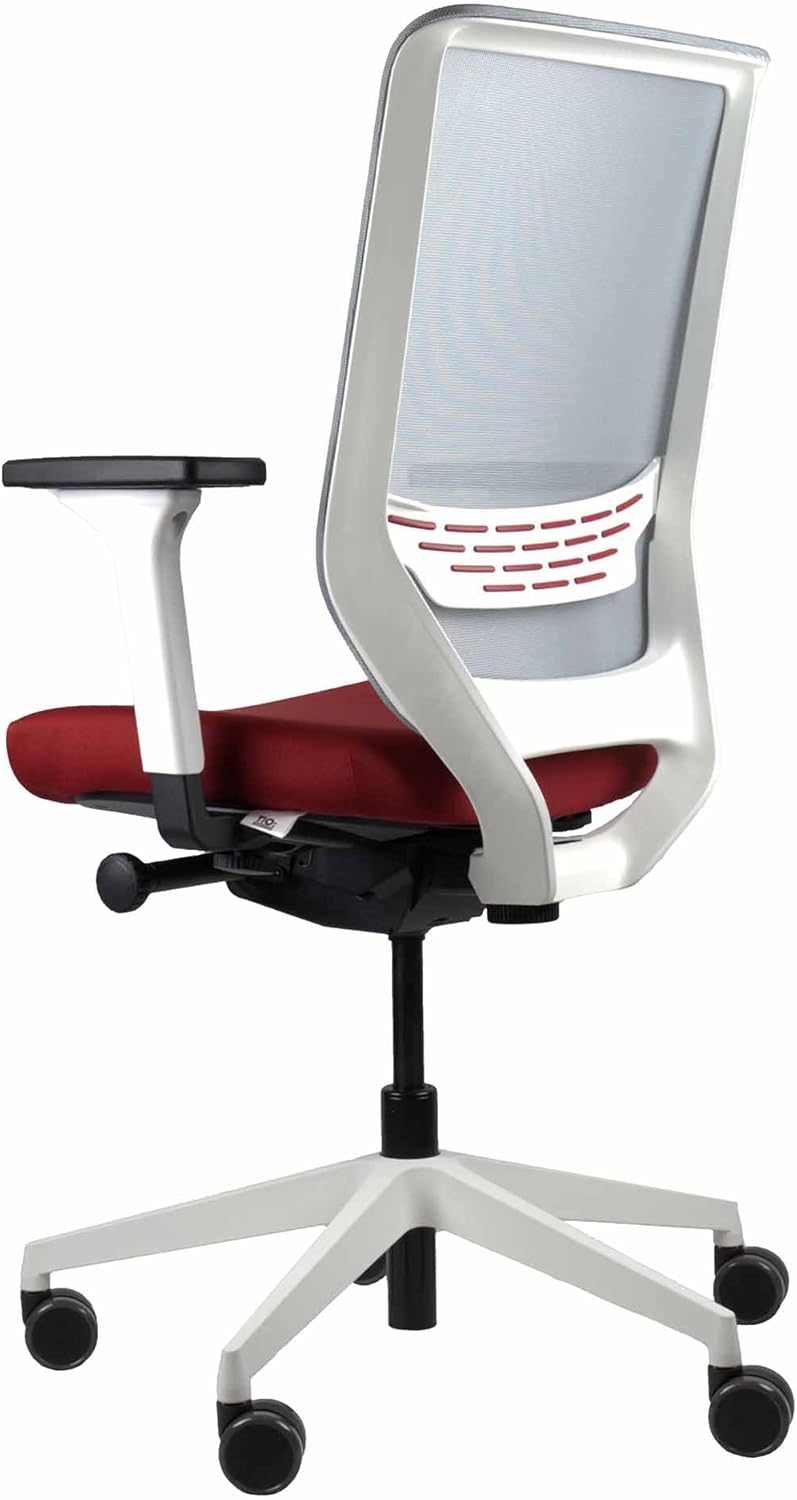 Ergonomischer Bürostuhl, Rot Netz-Rückenlehne