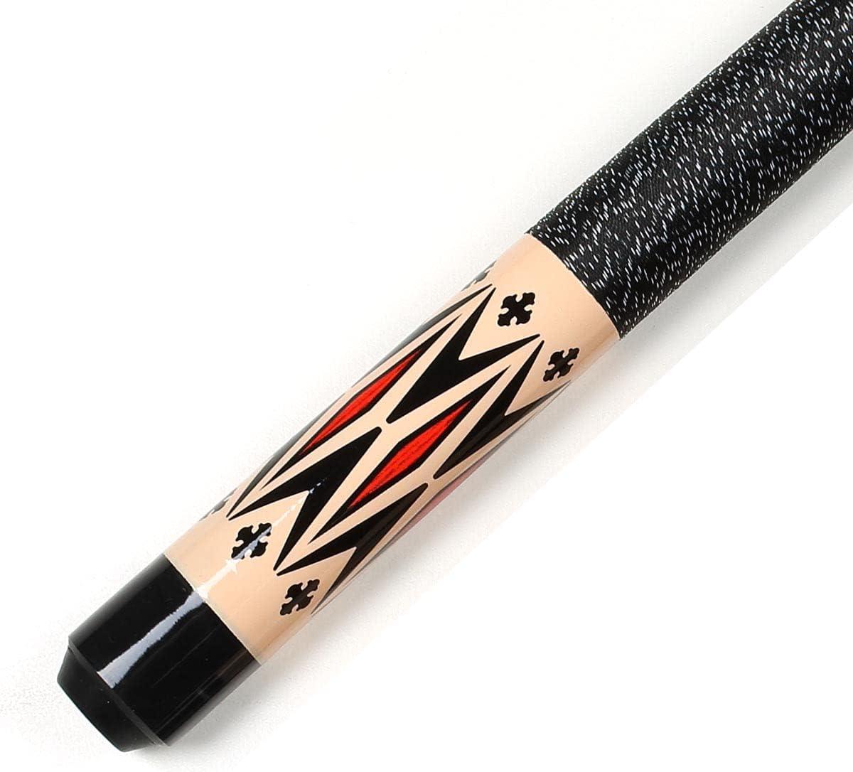 Poolqueue, Billiard-Royal-Poolqueue Braun-Rot-Schwarz