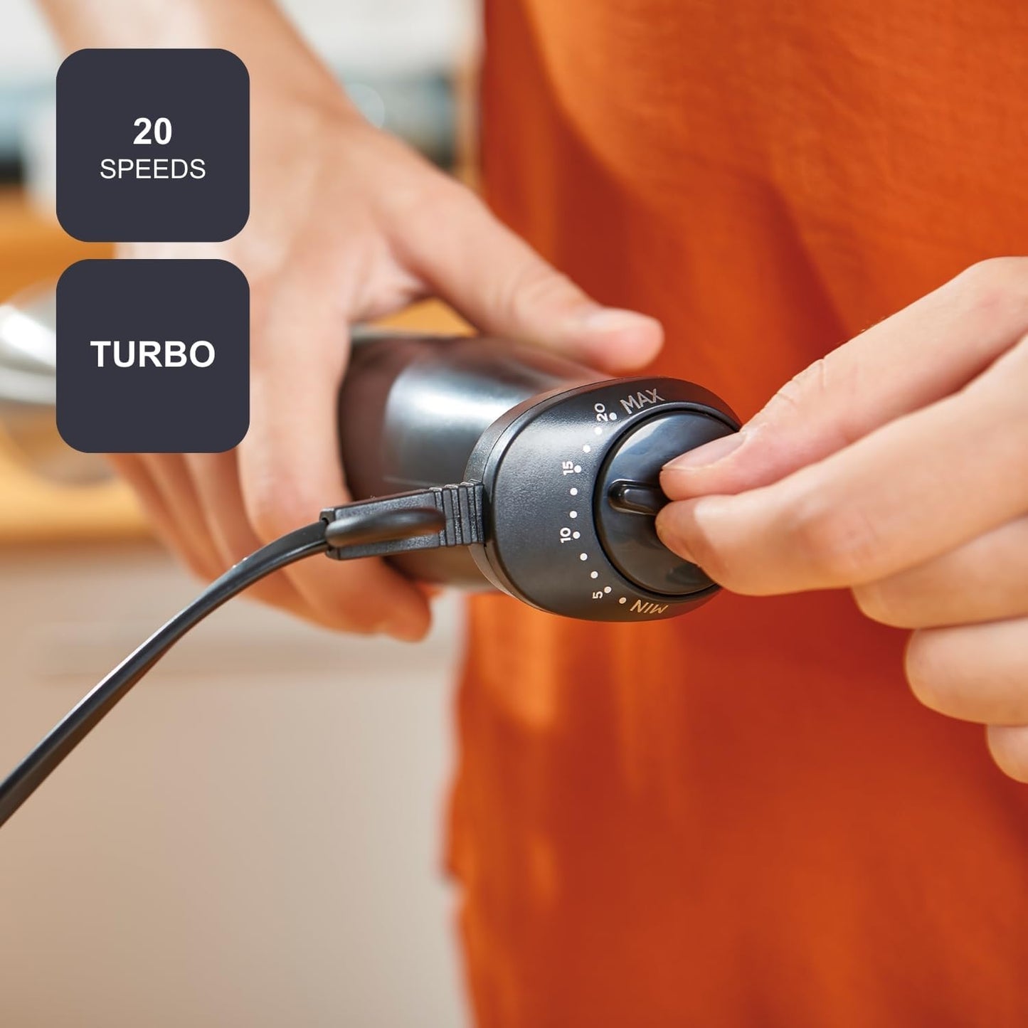 3in1 Hand Blender, 1200W | 3 Zubehör