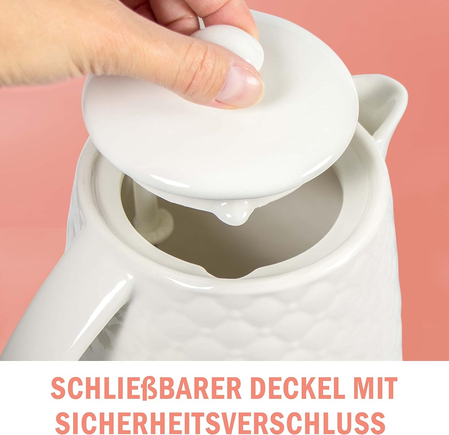 Elektrischer Wasserkocher aus Keramik