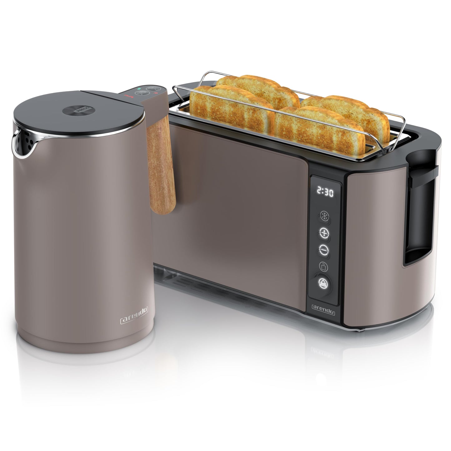 Küchen-Set mit Wasserkocher & Toaster