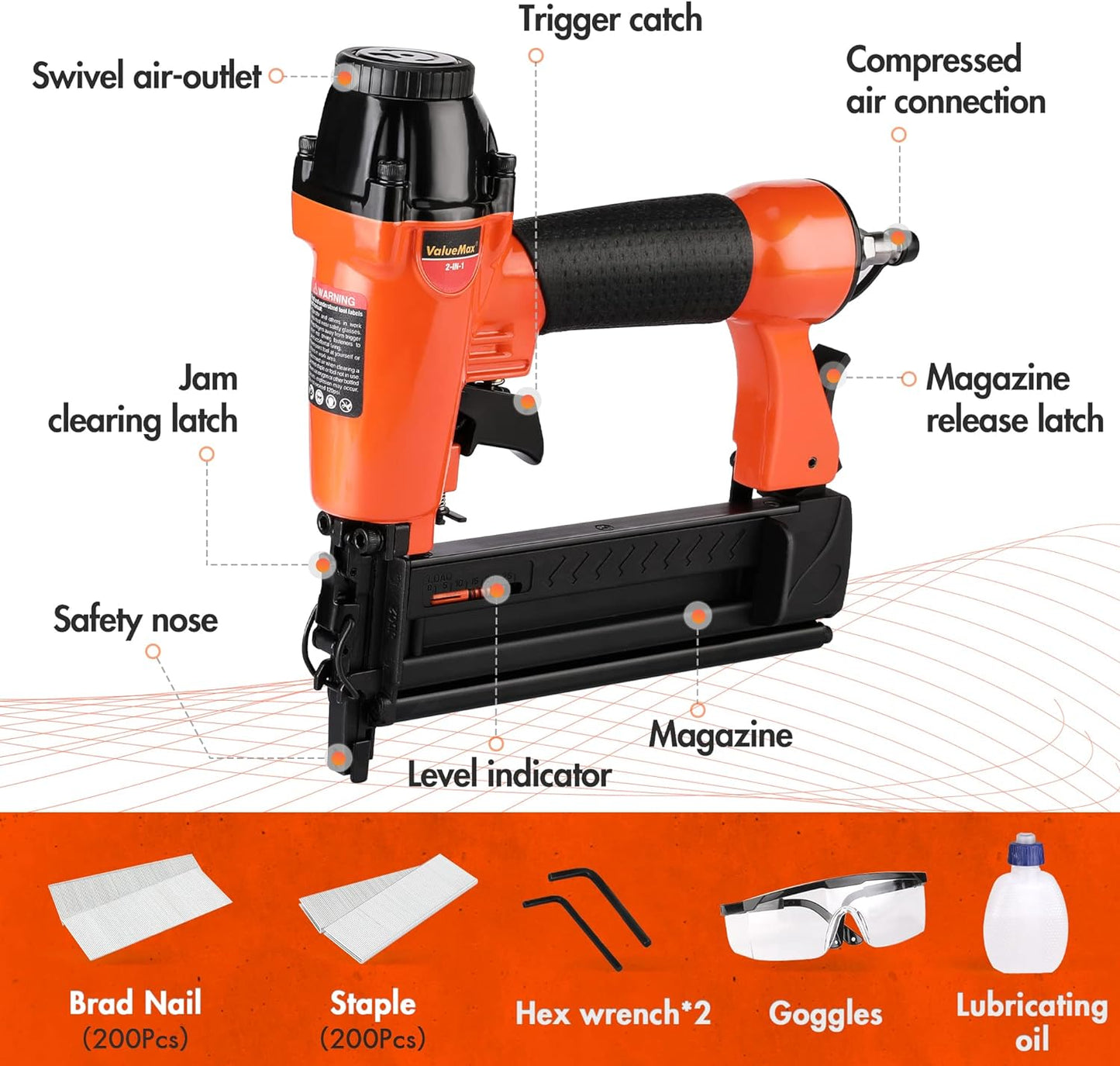 Druckluftnagler und -tacker ‎V181002AU