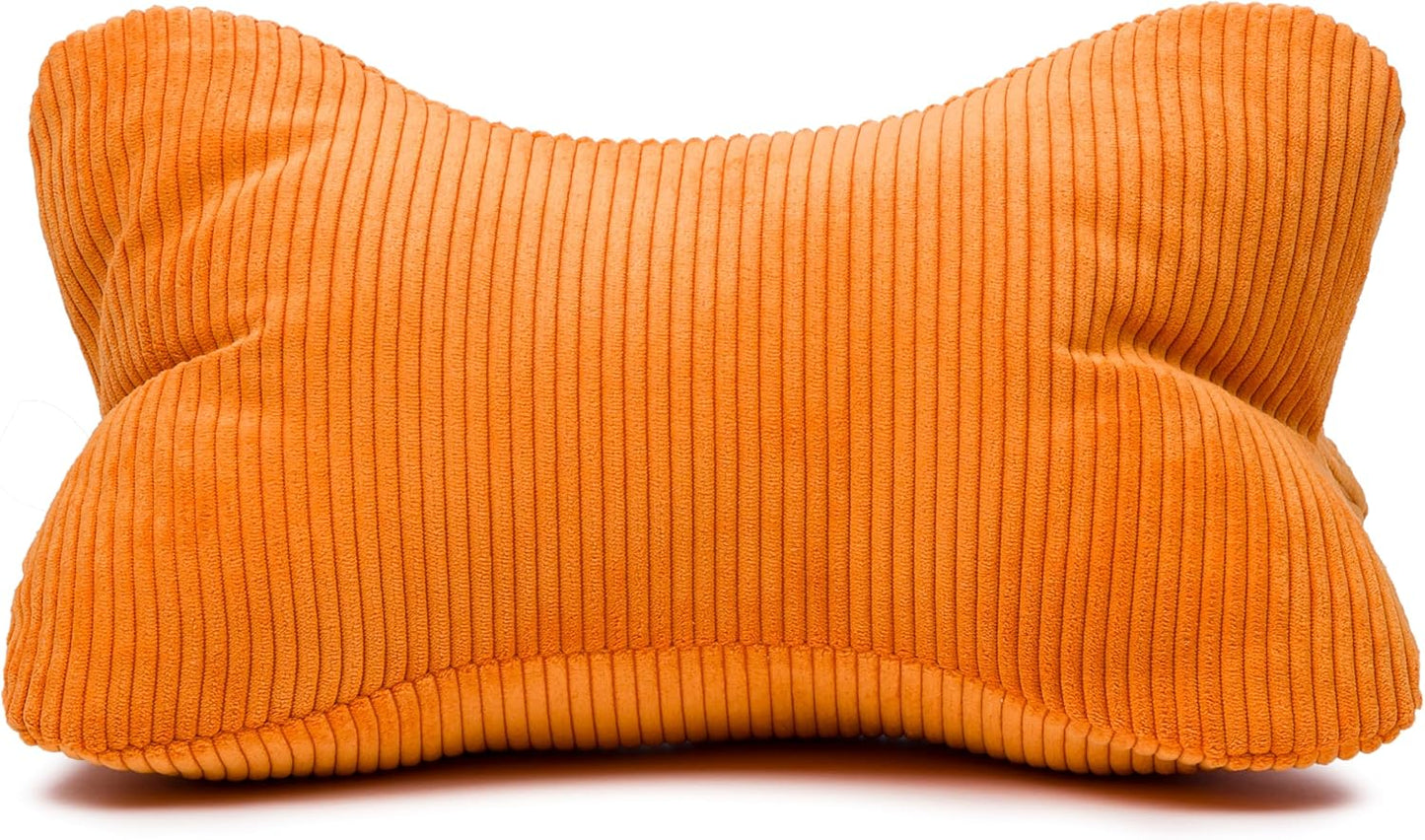 Nacken- und Lesekissen Capri, 40 x 25 cm Orange