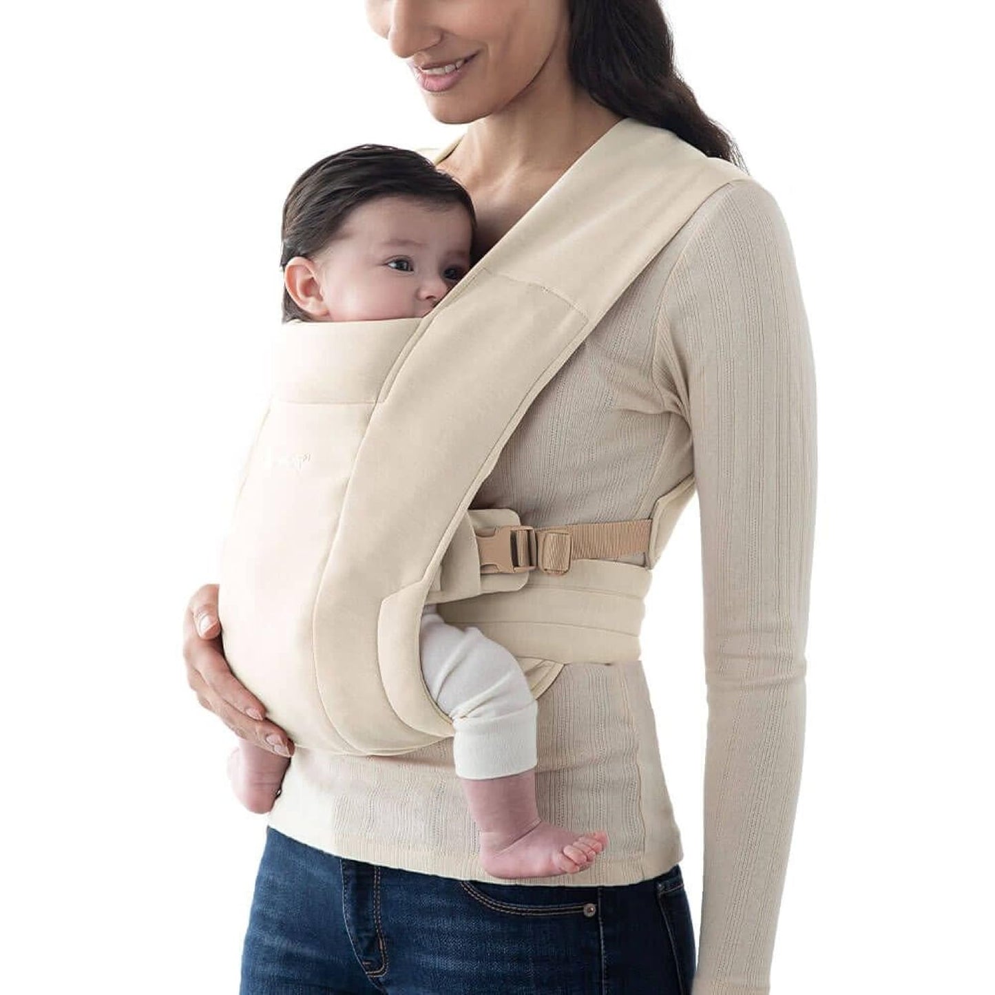 Embrace Neugeborenentrage, Cream Soft Knit