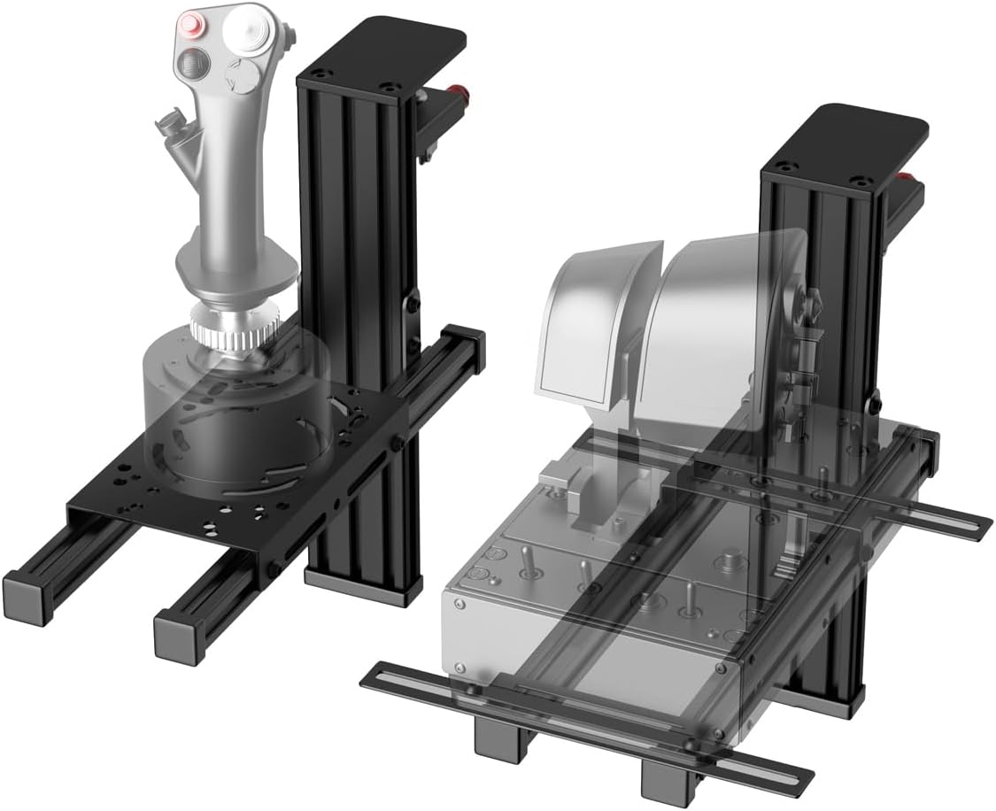2er-Set Tischhalterungen für Flight Sim Hotas