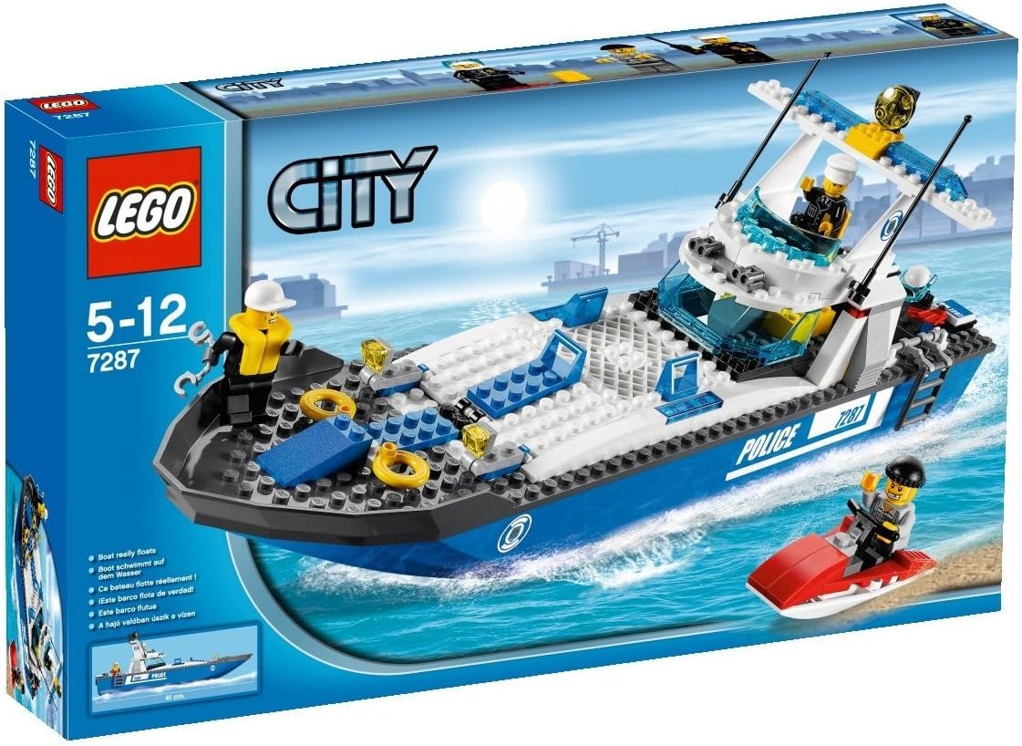 City 7287 Polizeiboot-Spielset