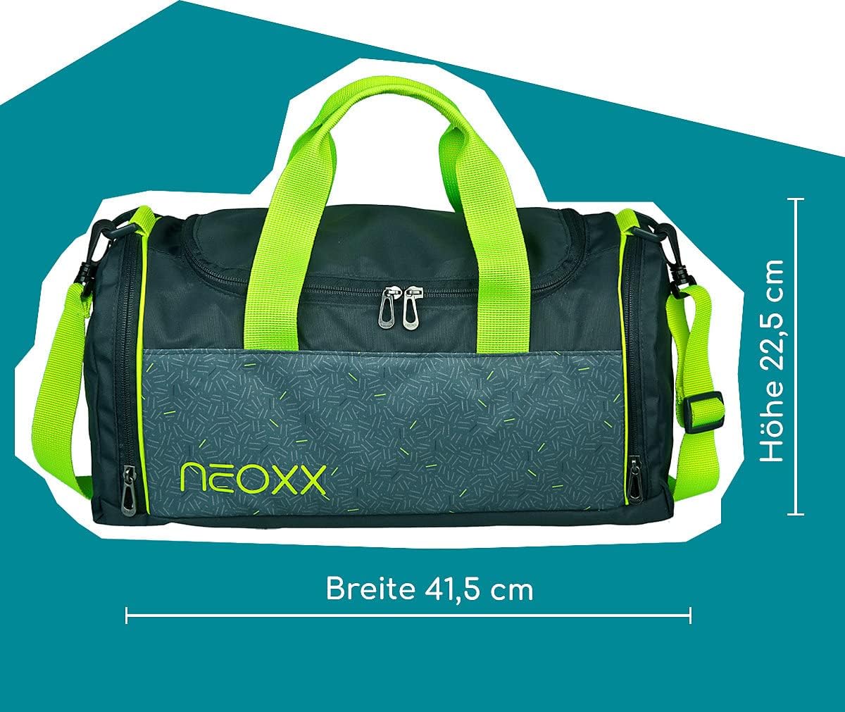 Sporttasche Champ aus recyceltem PET für Schule & Sport, BOOM