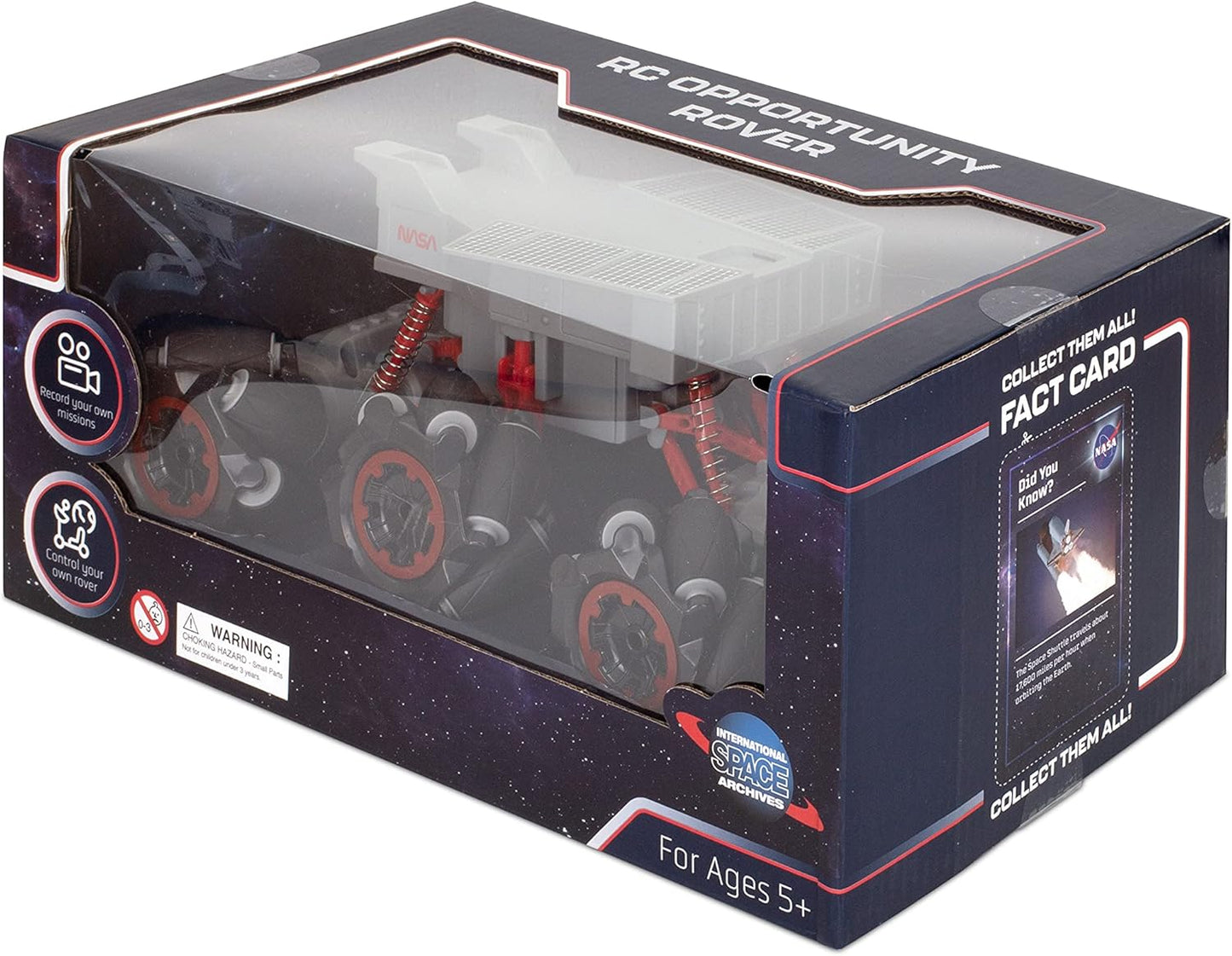 ThumbsUp! NASA Ferngesteuertes Auto "Mars Rover" grau