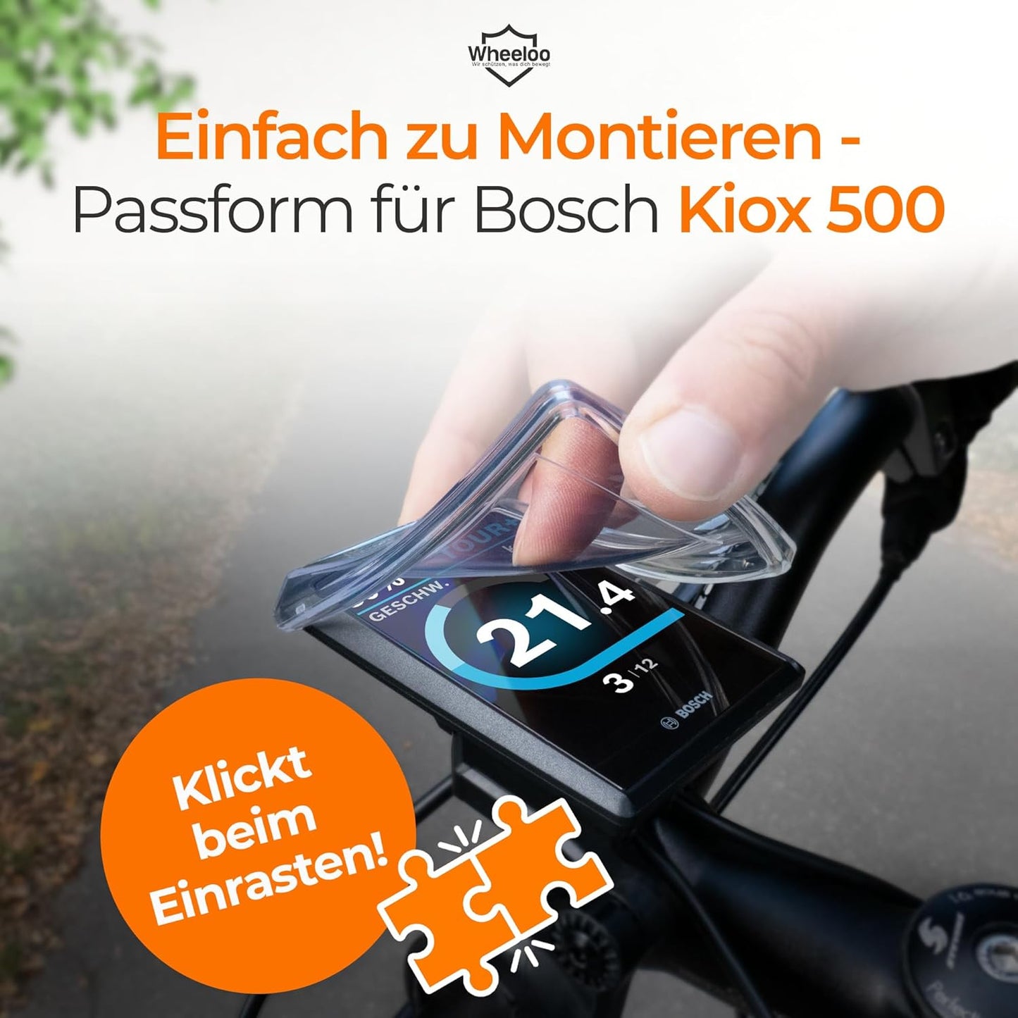 Ebike Displayschutz-Set für Bosch, Für Bosch LED Remote + Kiox 500 Display
