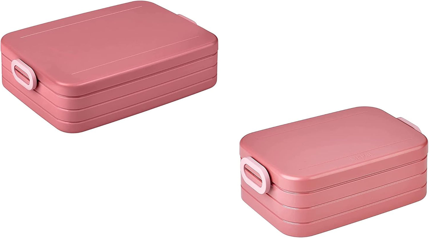 Lunchbox-Set für Meal Prep, Duo Pack (Midi + Large) 02. Vivid Mauve
