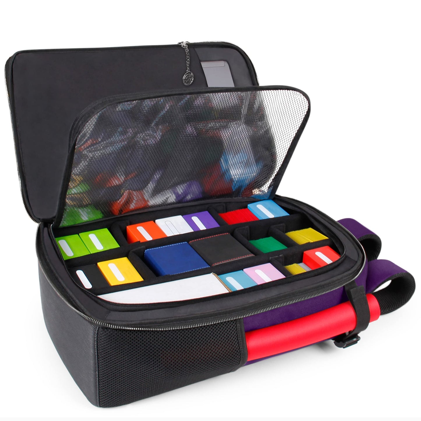 Tabletop Collector's Edition Card Storage Backpack, Drachen Lila