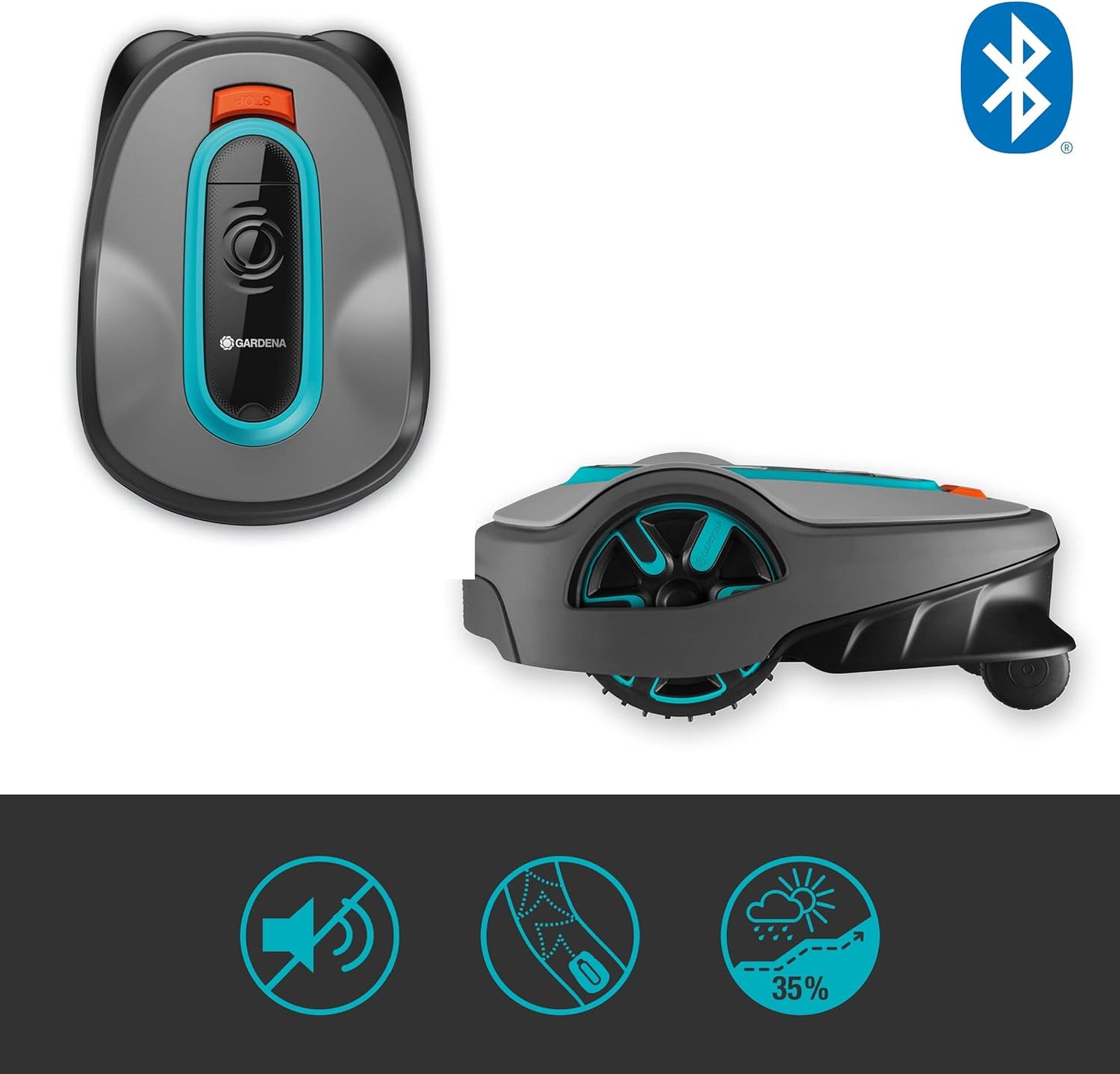 Mähroboter SILENO life, Bluetooth-App Bedienung; bis zu 1000 m²