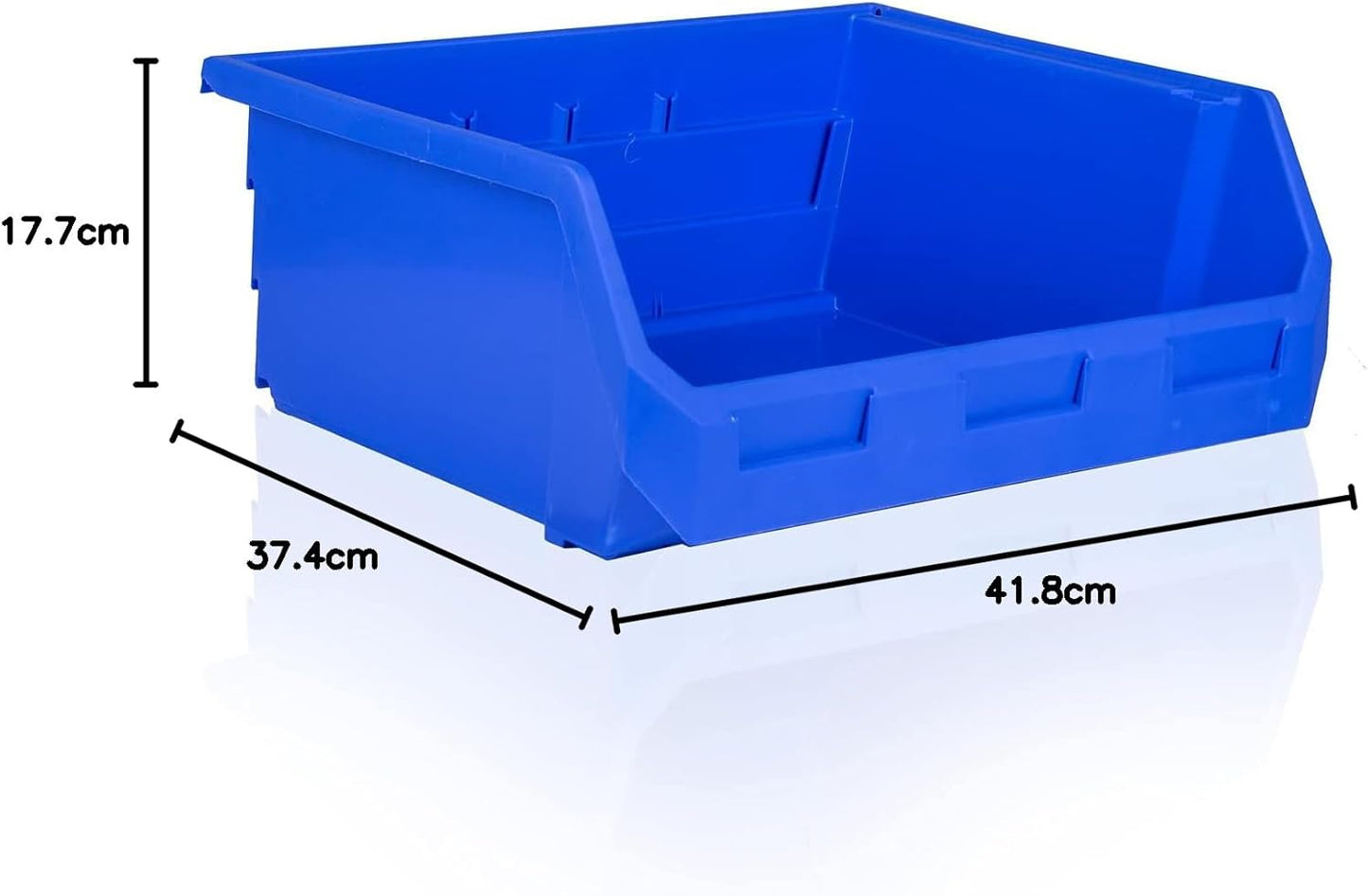 8er Set Stapelboxen