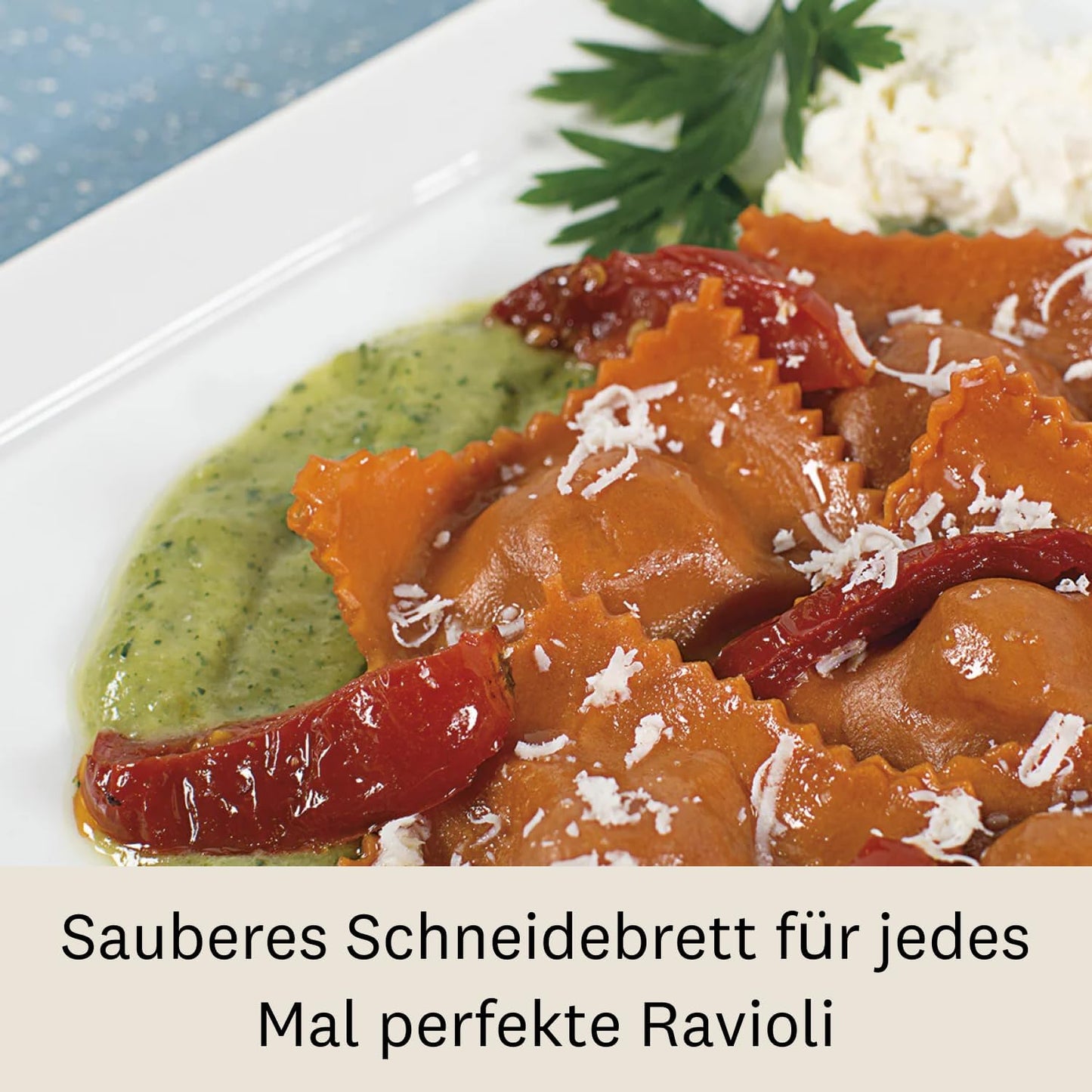 Ravioli Form, Silberfarben Silber