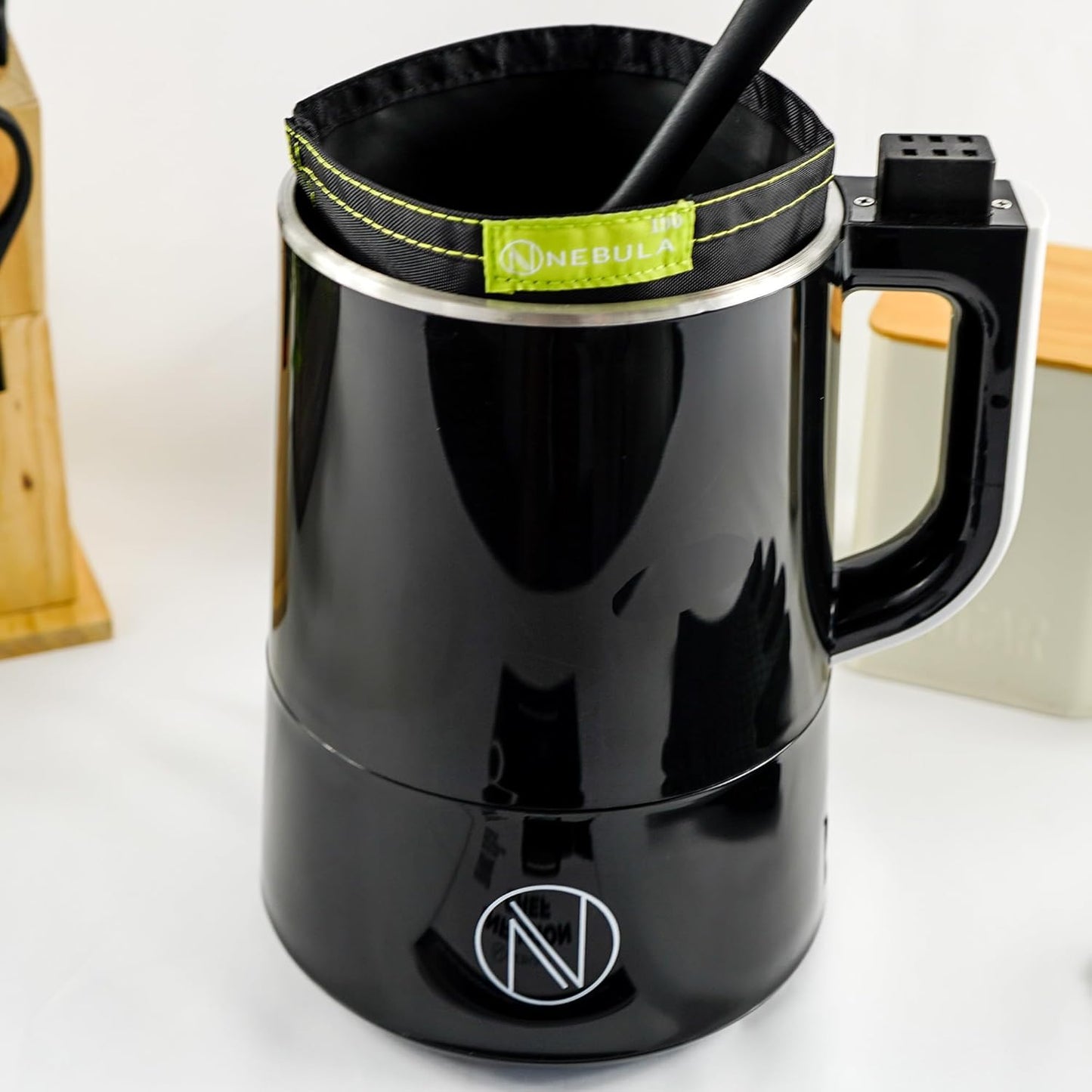Infusion Chef Kräuterbutter-, Öl- und Gummibärchenhersteller, Chef Black Edition, Schwarz