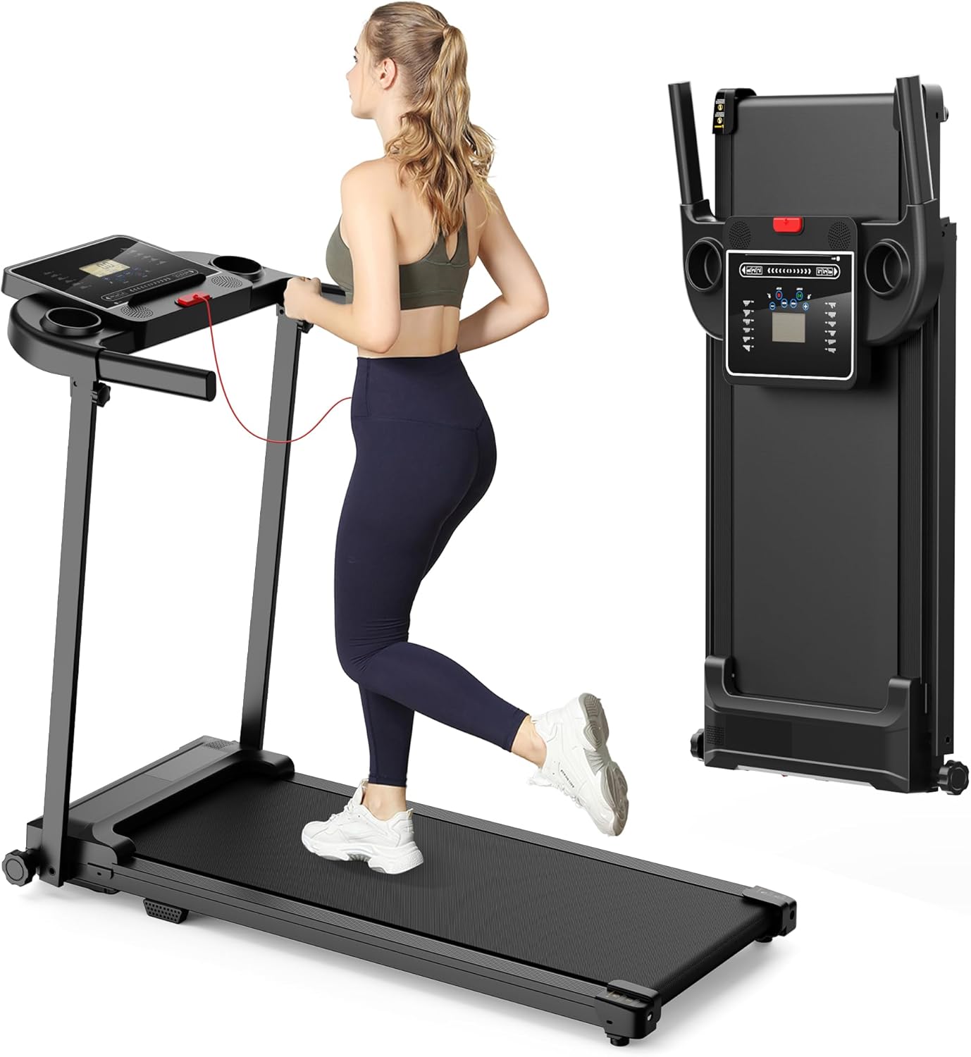 Klappbares Laufband für Zuhause & Büro, Black