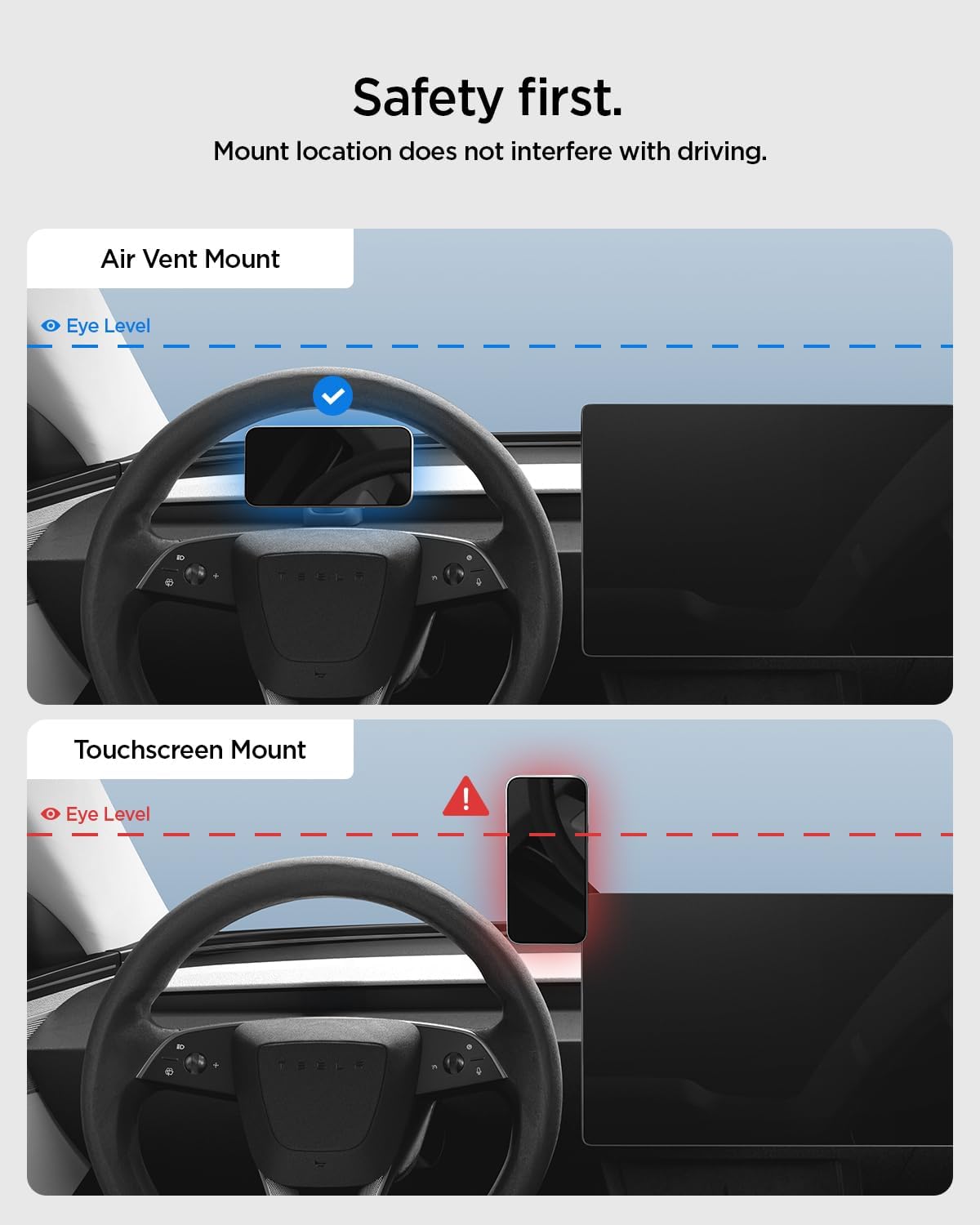 Handyhalterung für Tesla Model
