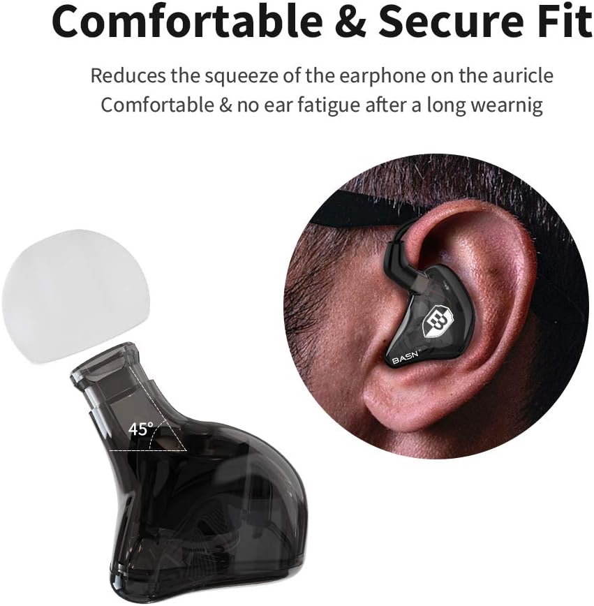 In-Ear-Kopfhörer mit Dual-Treibern, Bsinger-Series, Black