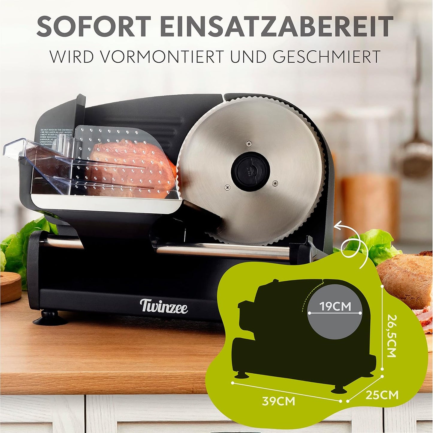Verstellbarer Allesschneider (0-15mm)