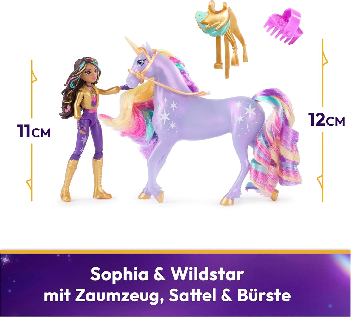 Spielset Sophia & Wildstar, Sophia und Einhorn Wildstar