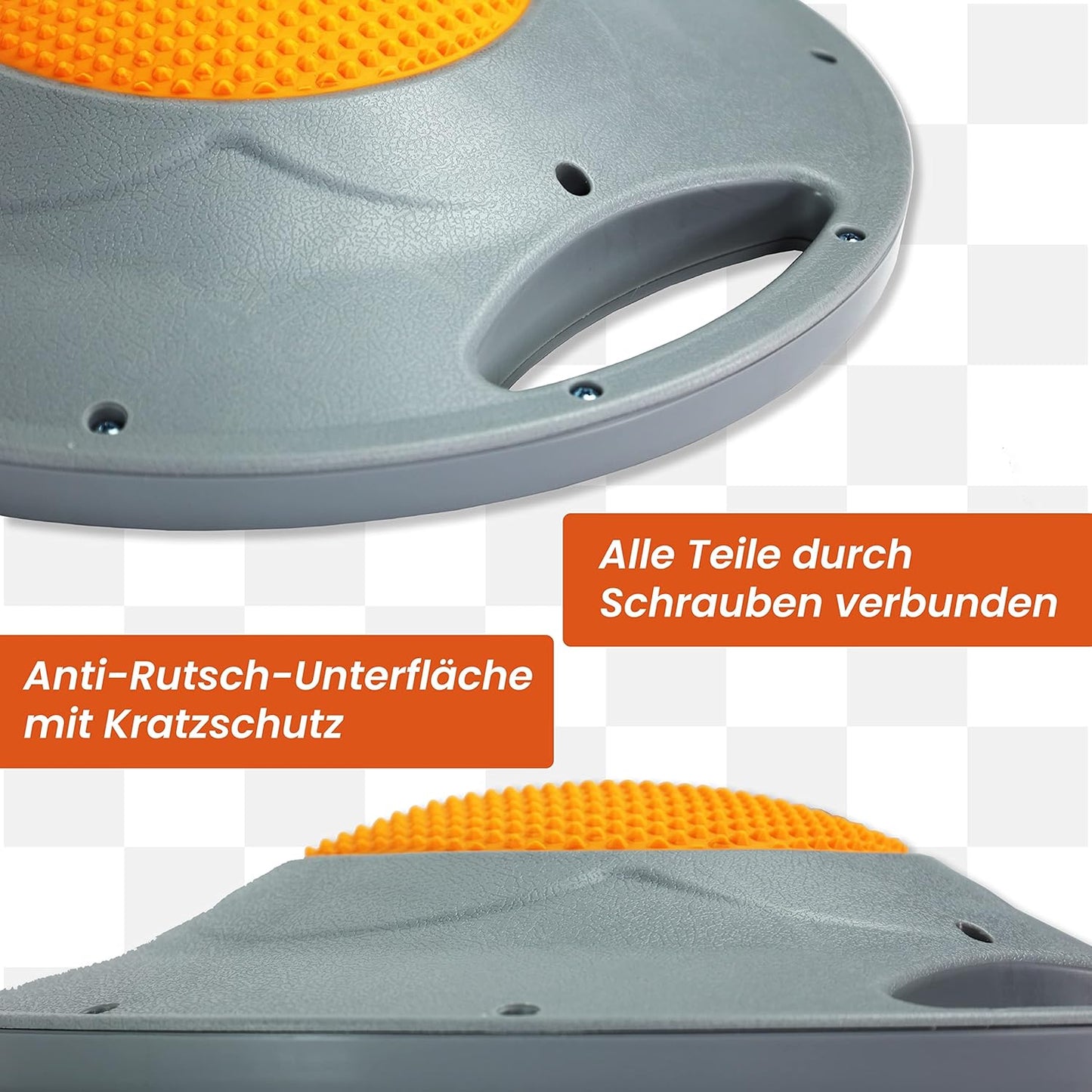 Balance Board mit Griffen
