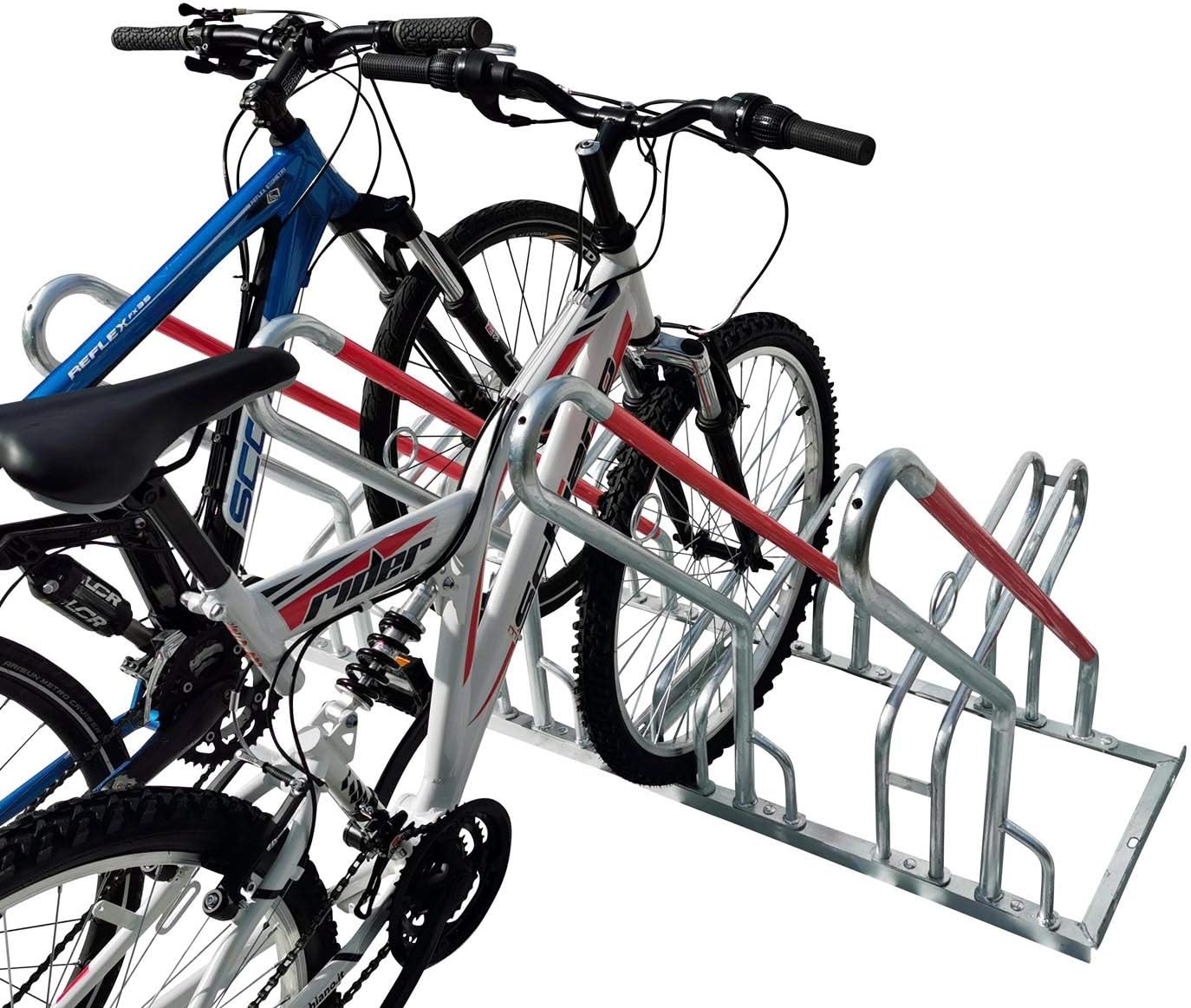 Veloständer mit Diebstahlsicherung für vier Räder, 4er Stellplatz (1 Stück)