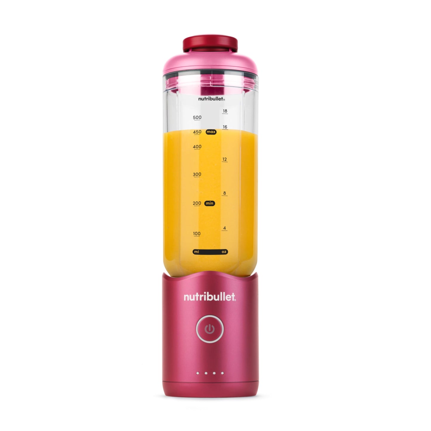 Tragbarer Smoothie-Mixer, Magenta 650ML