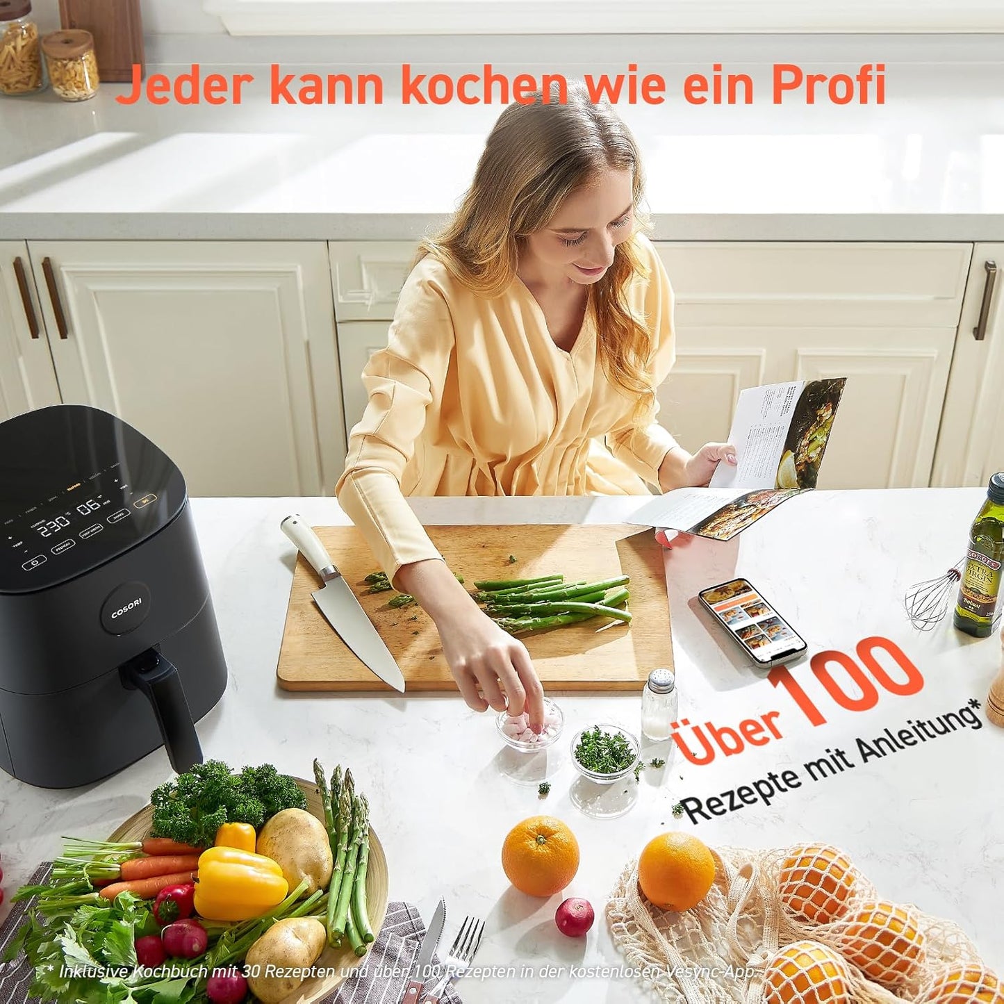7-in-1 Heissluftfritteuse