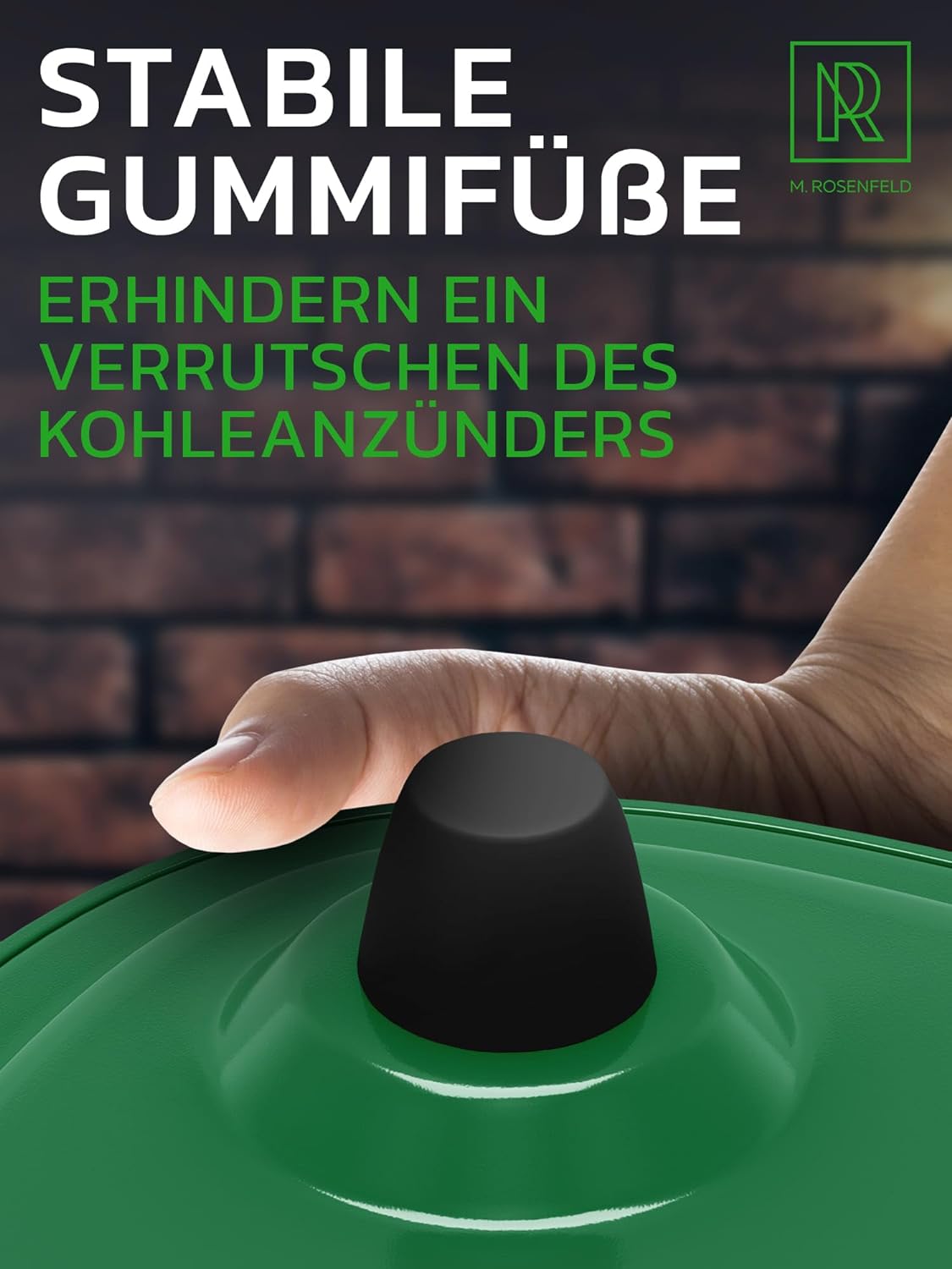 Elektrischer Kohleanzünder, Grün