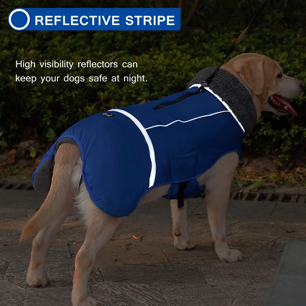 Hundewintermantel, Blau Small（Pack of 1）