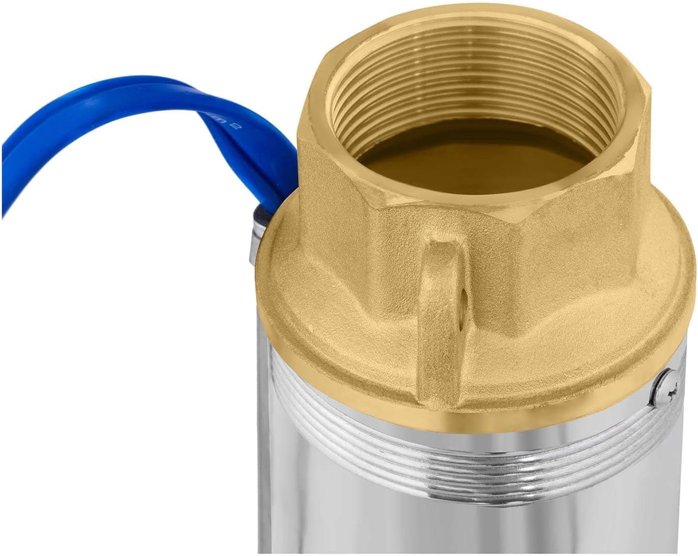 Tiefbrunnenpumpe mit Rückschlagventil, 10.800 l/h