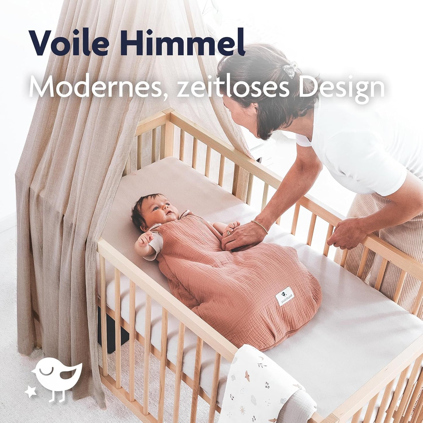Betthimmel Voile, Sand