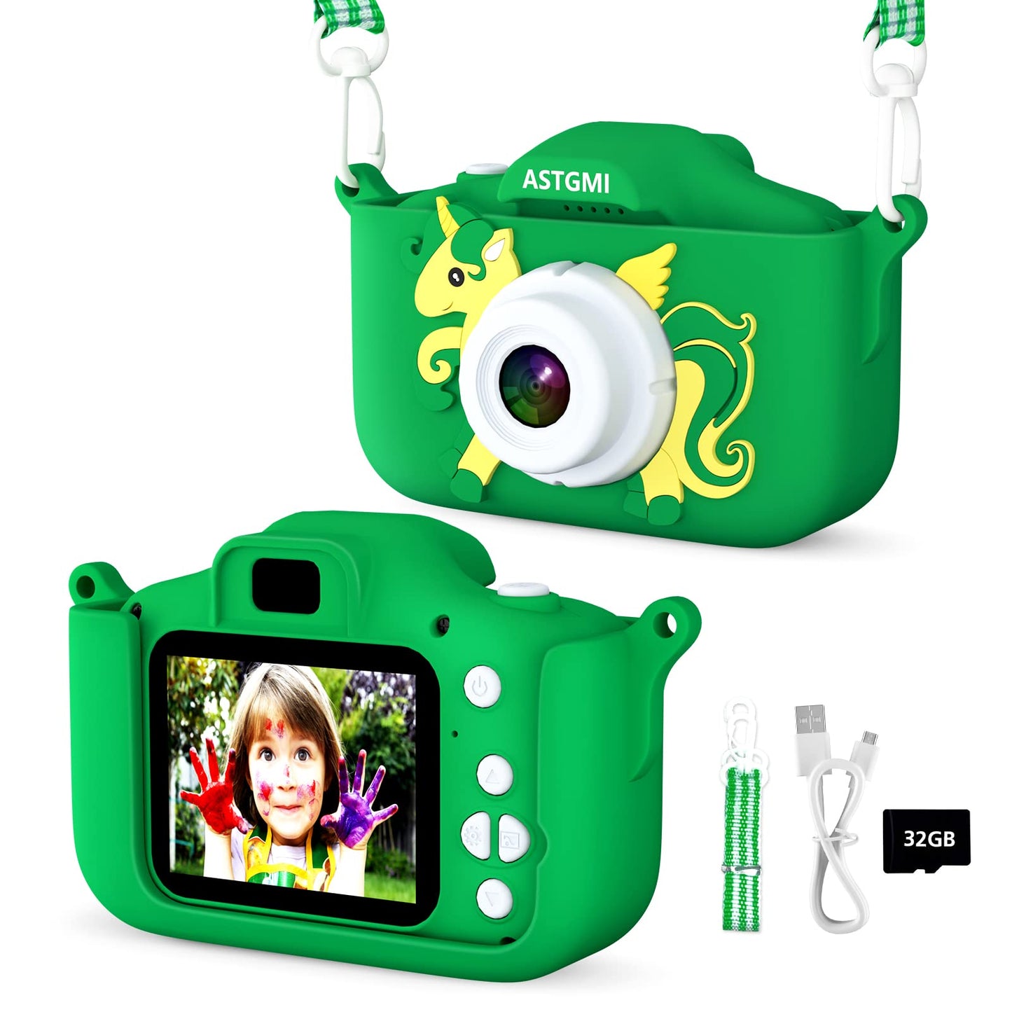 Kinder-Digitalkamera, green