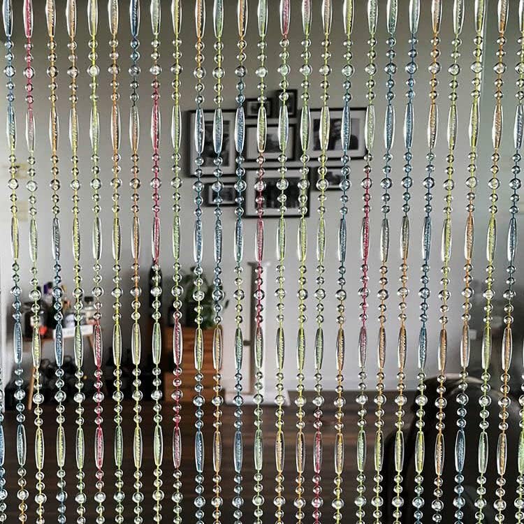 Perlenvorhang, 100 x 230 cm Multicolor