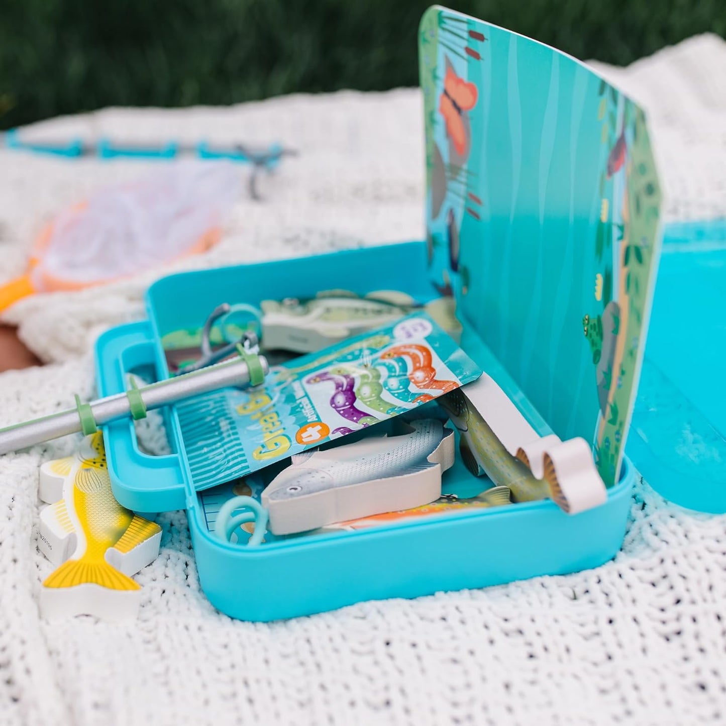 Let's Explore! Spielzeug-Angelset, Fishing set