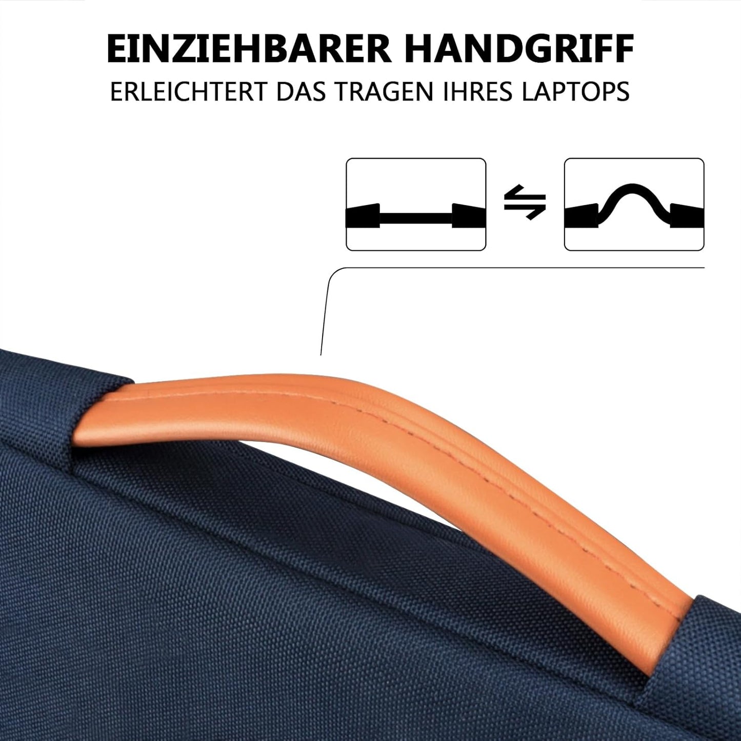 Laptop-Schutzhülle, 14 Zoll / Macbook Air 15 Dunkelblau