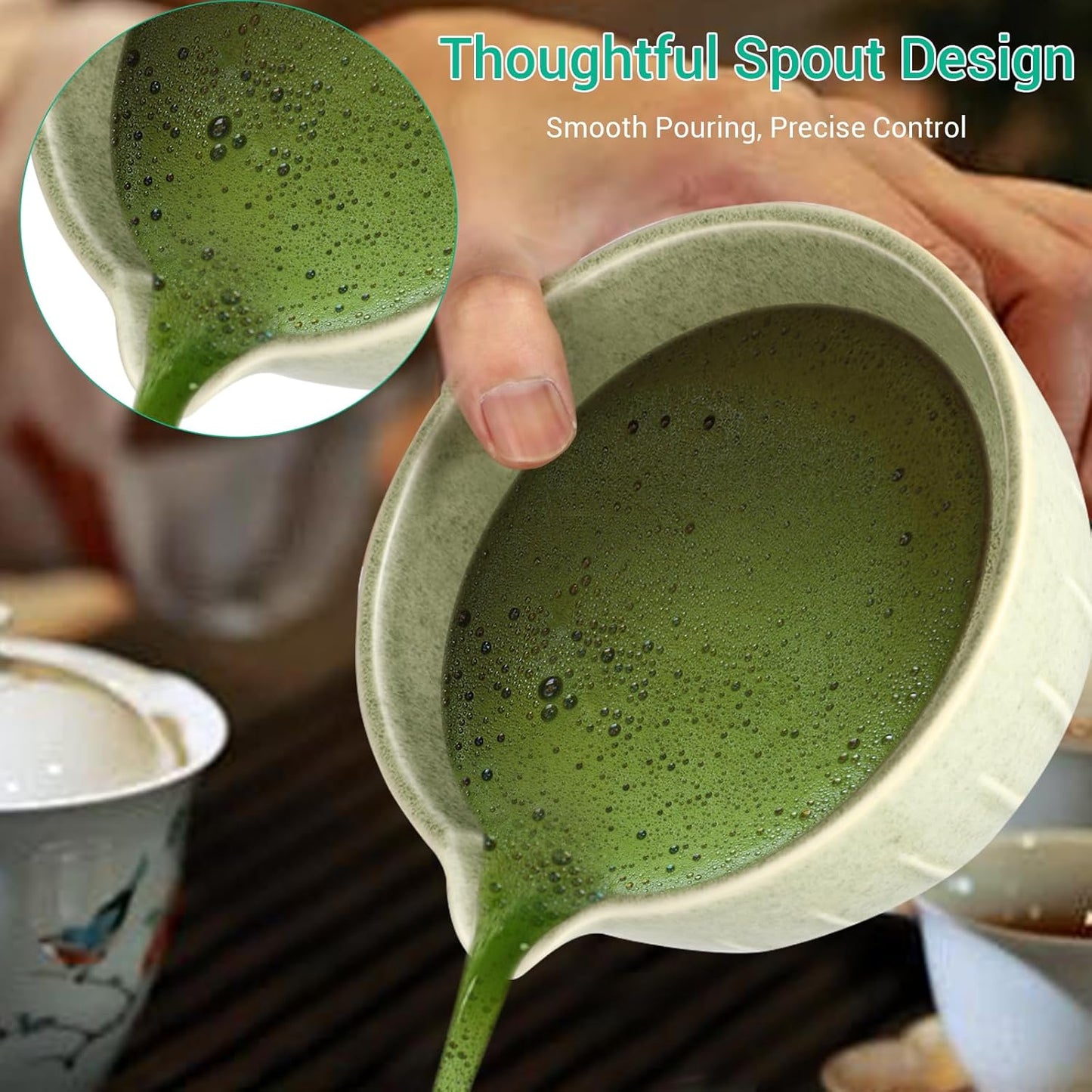 7-teiliges Matcha Tee-Set für Anfänger