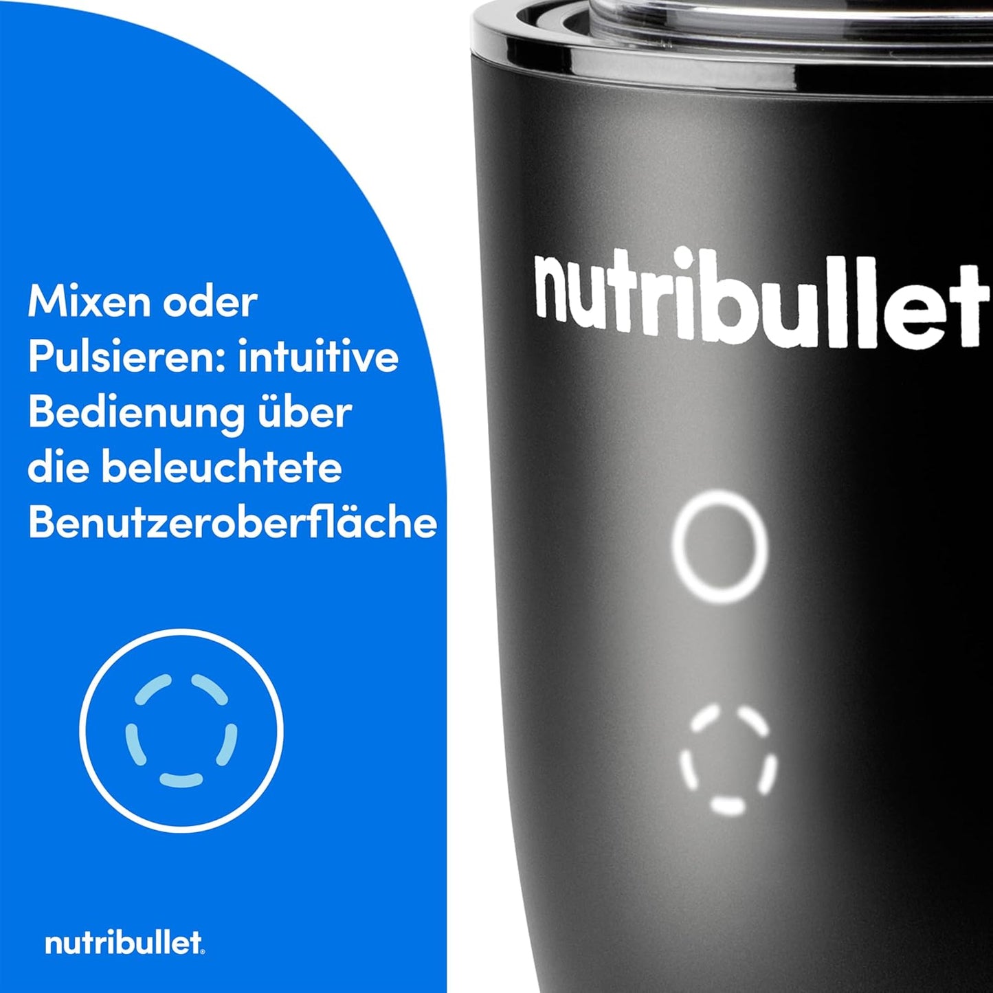 Ultra NB1206MB Mixer-Set mit To-Go-Behältern, 1200W